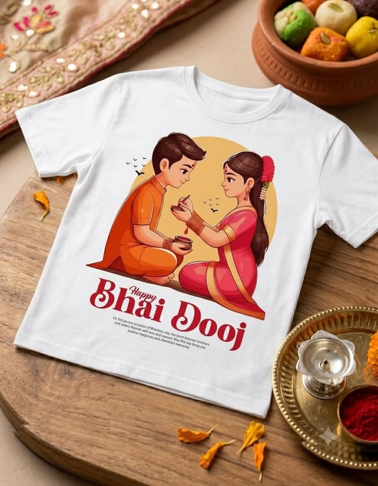 Bhai Dooj Unisex Oversized Standard T-Shirt