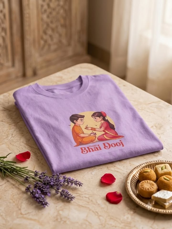 Bhai Dooj Unisex Oversized Standard T-Shirt