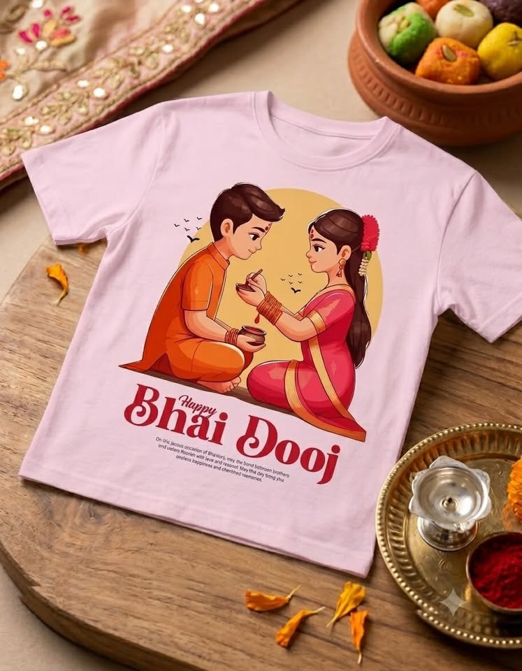 Bhai Dooj Unisex Oversized Standard T-Shirt