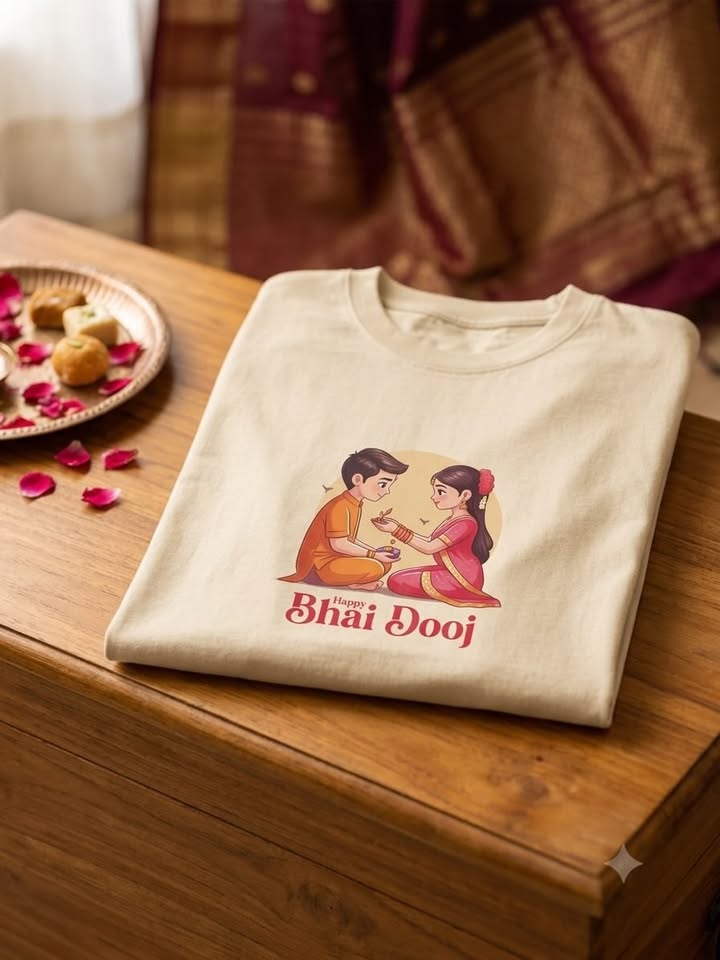 Bhai Dooj Unisex Oversized Standard T-Shirt